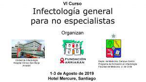 Curso de Infectología general para no especialistas 2019