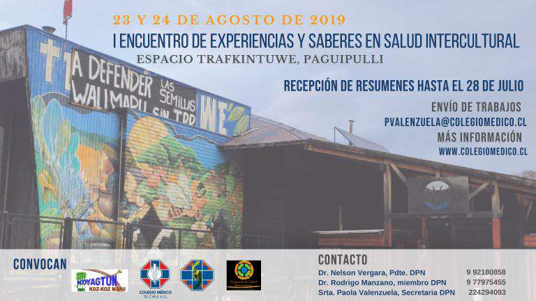 Primera Jornada sobre Encuentro de Experiencias y Saberes en Salud Intercultural Primera Jornada sobre Encuentro de Experiencias y Saberes en Salud Intercultural