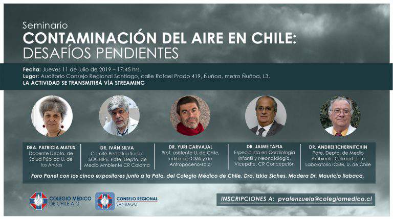 Contaminación del aire en Chile: Desafíos pendientes Contaminación del aire en Chile: Desafíos pendientes