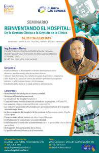 Seminario: Reinventando el Hospital, de la Gestión Clínica a la Gestión de la Clínica @  Clinica las Condes