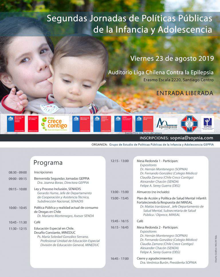 Segundas Jornadas de Políticas Públicas de la Infancia y Adolescencia Segundas Jornadas de Políticas Públicas de la Infancia y Adolescencia