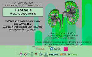2º Curso de Urología MGZ Coquimbo - III Semana del Cálculo Renal