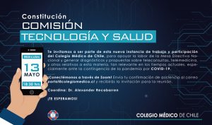 Constitución Comisión Tecnología y Salud