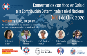 Webinar: Comentarios con foco en Salud a la Contribución Determinada a nivel Nacional (NDC) de Chile 2020