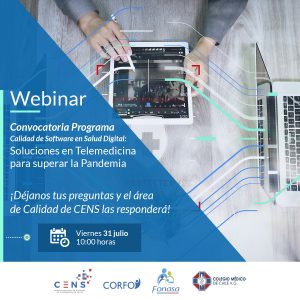 Webinar: Programa "Calidad de Software en Salud Digital"