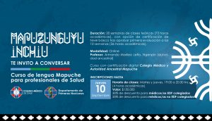 Mapuzunguyu Iñchiu - Te invito a conversar: Curso de lengua mapuche para profesionales de salud