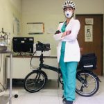 Foto carta por clima saludable y bicicletada