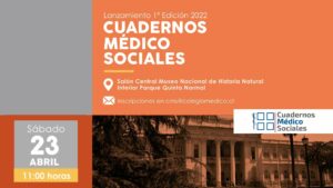 Lanzamiento Número 62(1) Cuadernos Médico Sociales @ Salón Central Museo Nacional de Historia Natural