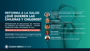 Seminario Reforma a la Salud ¿Qué quieren las chilenas y chilenos?