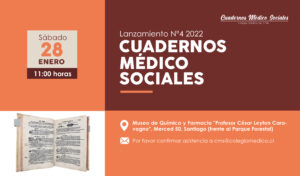 Lanzamiento revista Cuadernos Médico Sociales Nº4 2022