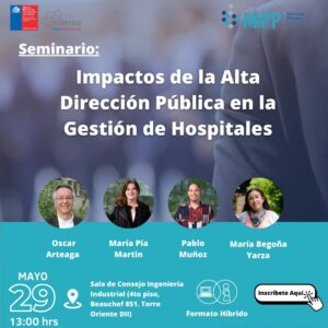 Seminario Impactos de la Alta Dirección Pública en la Gestión de Hospitales