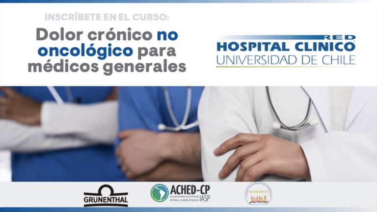 Curso Dolor Crónico no Oncológico para médicos generales Curso Dolor Crónico no Oncológico para médicos generales