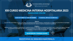XIII Curso Medicina Interna Hospitalaria 2023