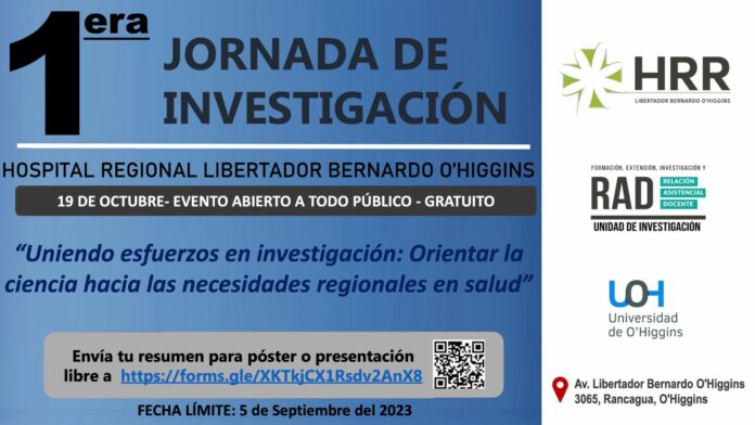 Jornada Investigación O'Higgins - Twitter
