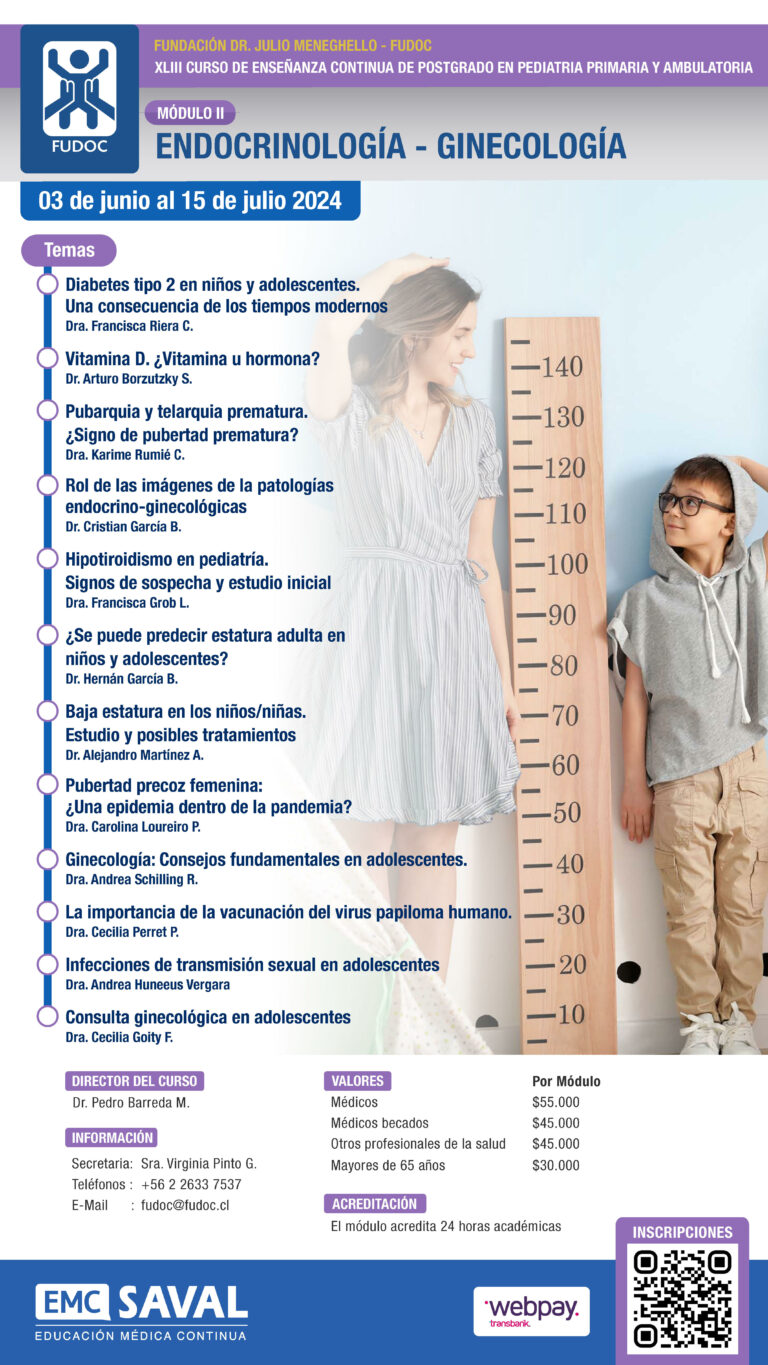 Módulo 2 del XLIII Curso de Enseñanza Continua de Postgrado en Pediatría Primaria y Ambulatoria