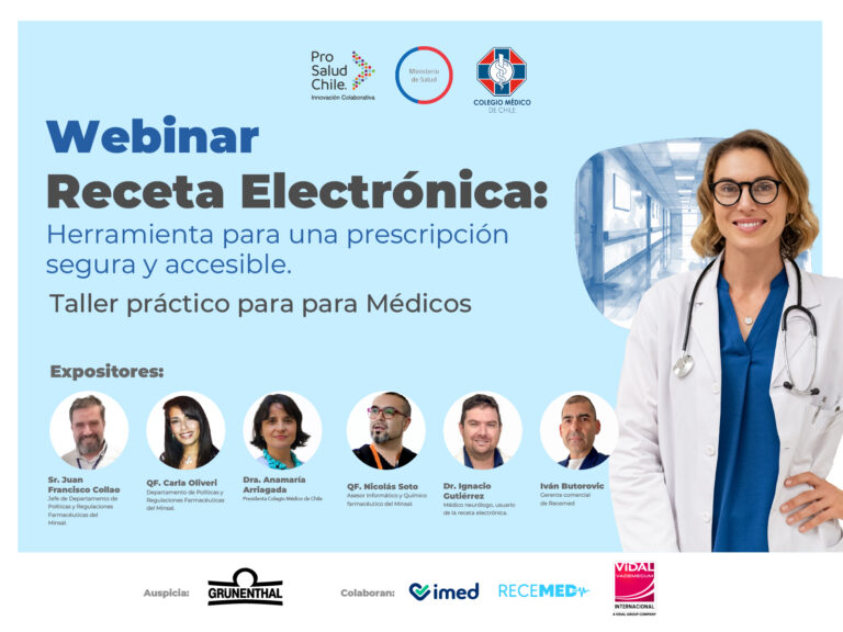 Taller práctico para médicos: Receta Electrónica: Herramienta para una prescripción segura y accesible
