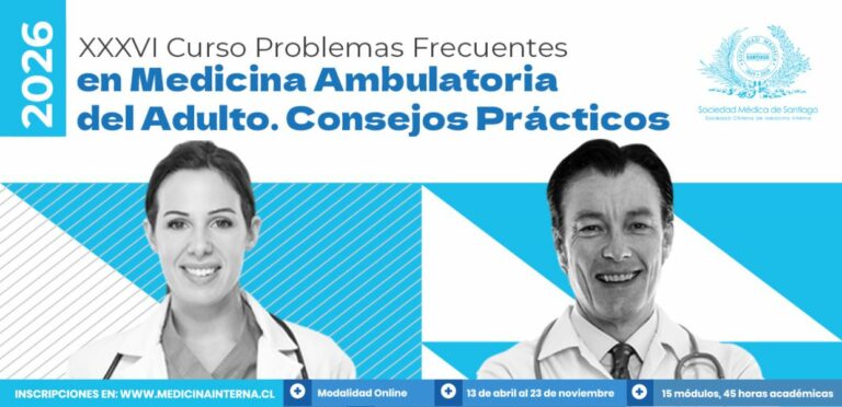 XXXVI Curso Problemas Frecuentes en Medicina Ambulatoria del Adulto 2026. Consejos Prácticos