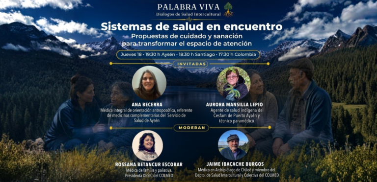 Conéctate al conversatorio «Palabra Viva: Diálogos de Salud Intercultural»
