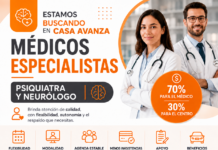 Se busca médico (a) Psiquiatra y Neurólogo (a) para CASA AVANZA San Bernardo